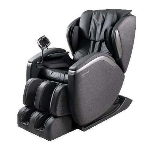 舒适的人--卡萨达-希尔顿III-按摩椅-灰色-人造革按摩椅世界