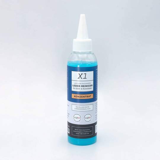 X1经济型套装 - 真皮和仿皮的污渍清洁、保护和护理
